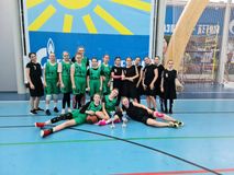 1-2 призер ШБЛ 21-22 СОШ-1; СОШ-2 девушки